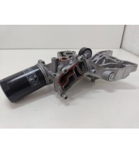 Suporte E Flange Filtro De Oleo Vw Fusca 2.0 Tsi 2013 200cv