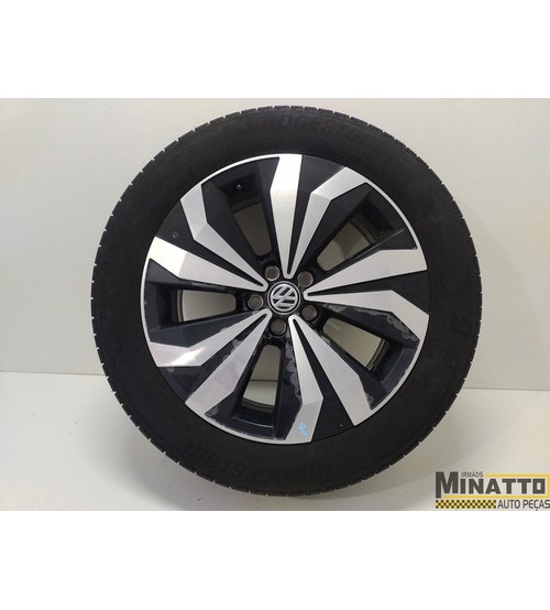 Roda E Pneu R17 Vw T-cross Sense Tsi 2021