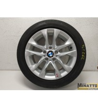 Roda C/pneu R17 Run Flat N1 Bmw X1 Sdrive 2015