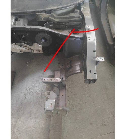 Longarina Caixa Roda Esquerda Fiat Fastback 1.3t Abarth 2023