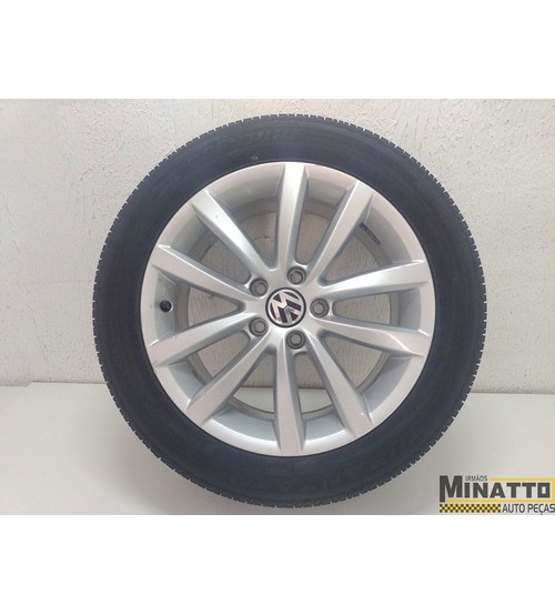 Roda R17 N1 Vw Passat Tsi 2013 Cinza
