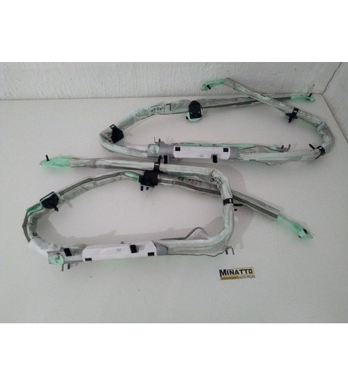 Airbag De Cortina Laterais Jaguar Xf 2013 Cinza