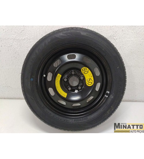 Roda Estepe Socorro Vw Polo Tsi 2018 Preto