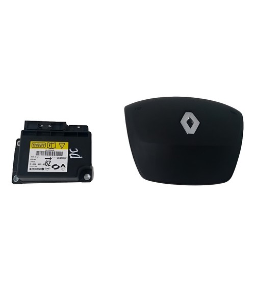 Kit Airbag Renault Fluence Expression 2012 Preto