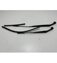 Braços Palhetas Limpador Parabrisas Hyundai Hb20 Sense 2024 Preto