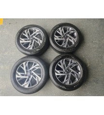 Jogo De Rodas R17 C/ Pneus Hyundai Creta Platinum 2025 Detal 000