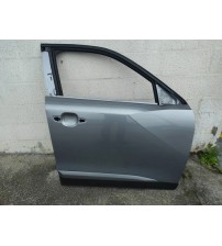 Porta Dian/dir Peugeot 2008 Allu T200 2025 Só Lata Dianteira Direito Prateado