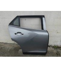 Porta Tras/dir Peugeot 2008 Allu T200 2025 Só Lata Traseira Direita Prateado